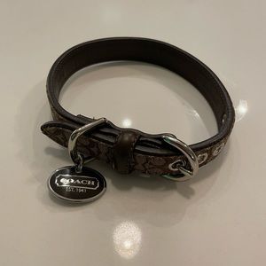 Coach Small Dog Collar